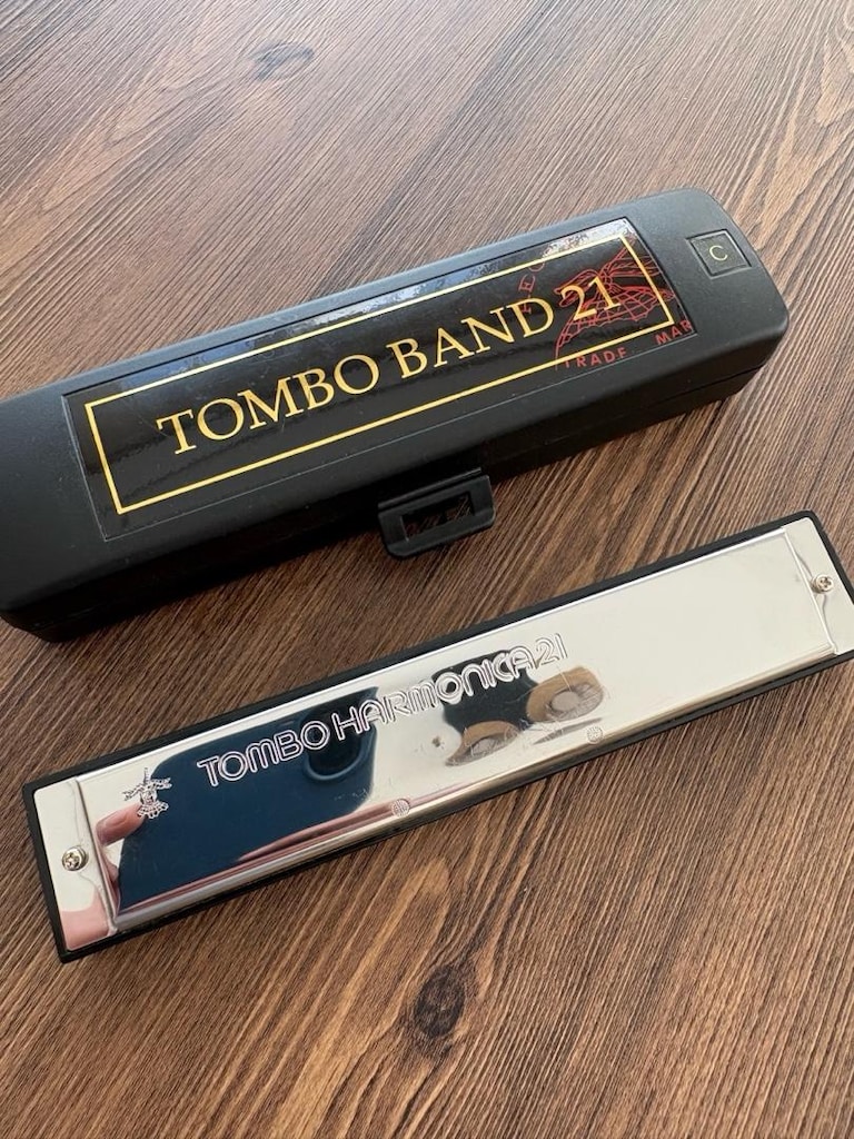 Vintage TOMBO Harmonica 21 – C Ton – Japon Malı – Orijinal Kutulu - 3