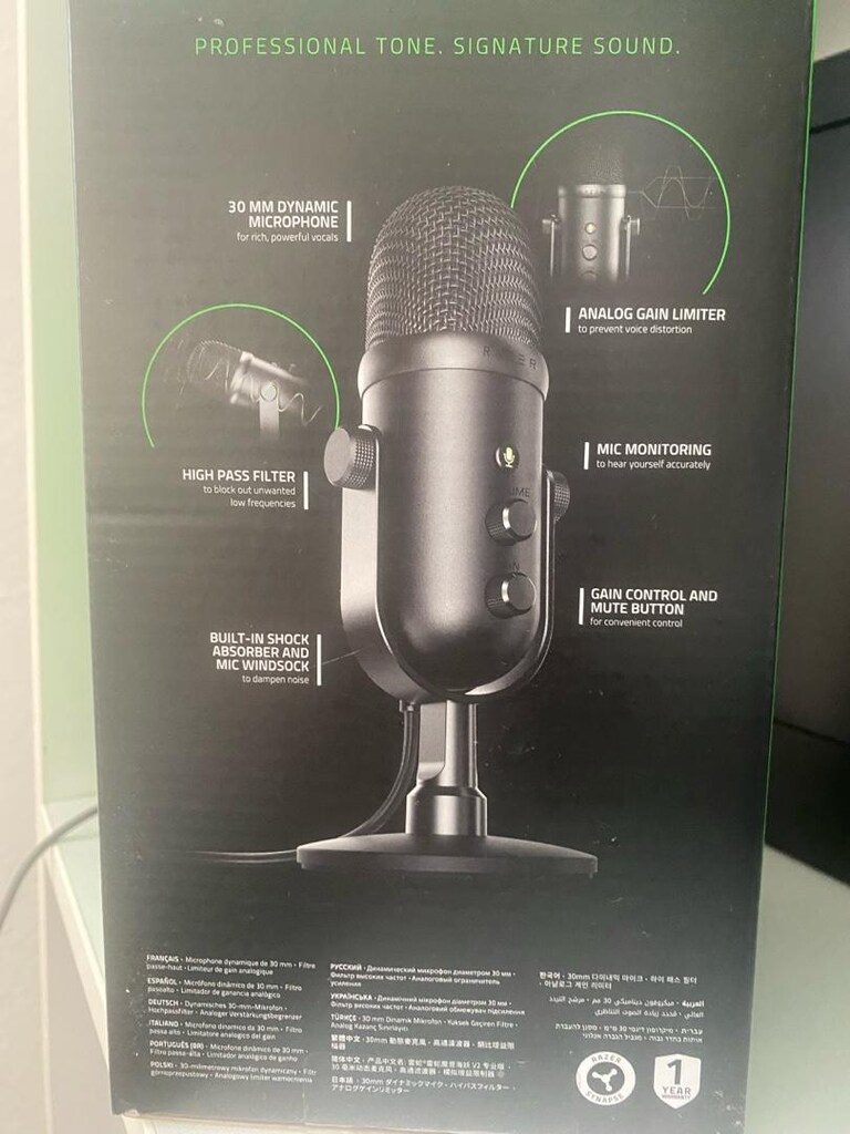 Razer Seiren V2 Pro USB mikrofon - 4