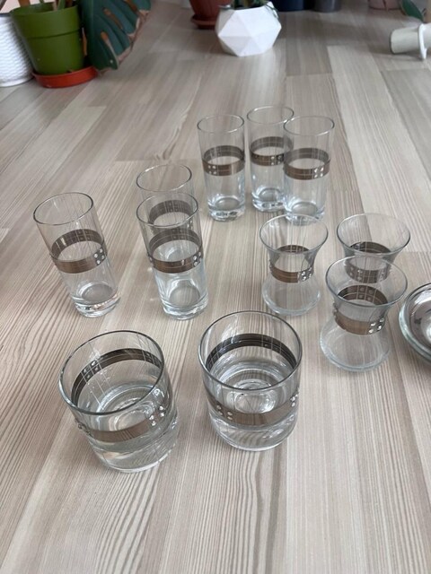6 kişilik bardak takımı