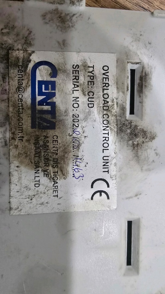 CENTA CUD Asansör Aşırı Yük Kontrol Ünitesi.Aşırı yük beyni - 2