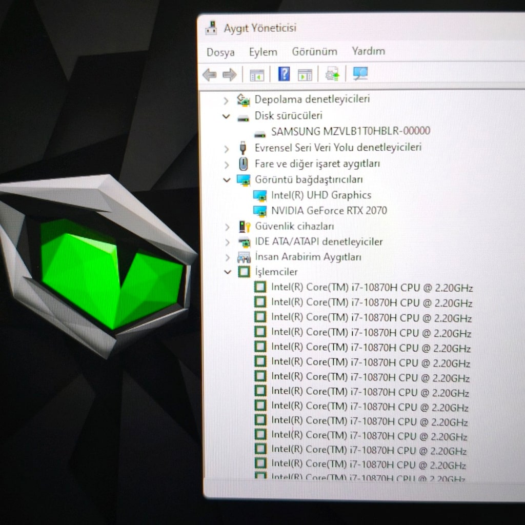 MONSTER / 32 RAM / 1 TB SSD / 8 GB RTX2070 / 144 HZ / İ7 İŞLEMCİ - 10