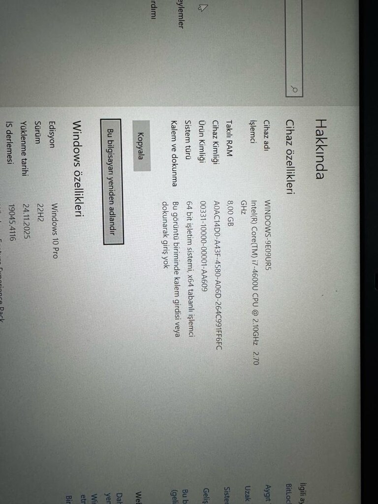 dell i7 4.Nesil 4/120 - 7