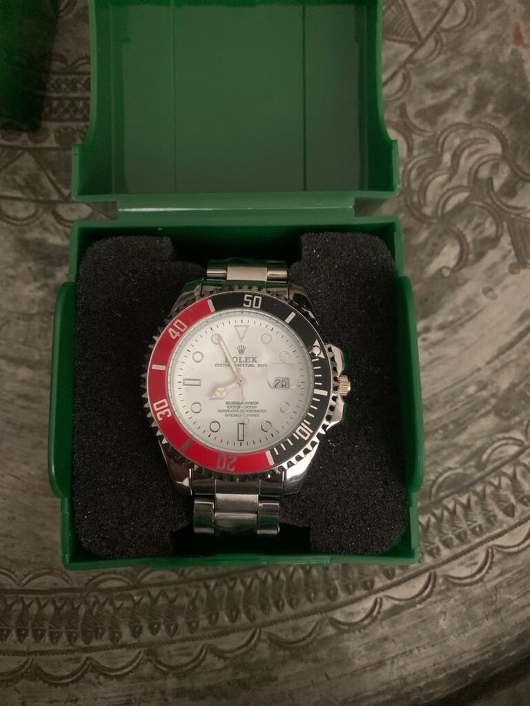 Rolex Beyaz Kadran Çelik Saat - 4