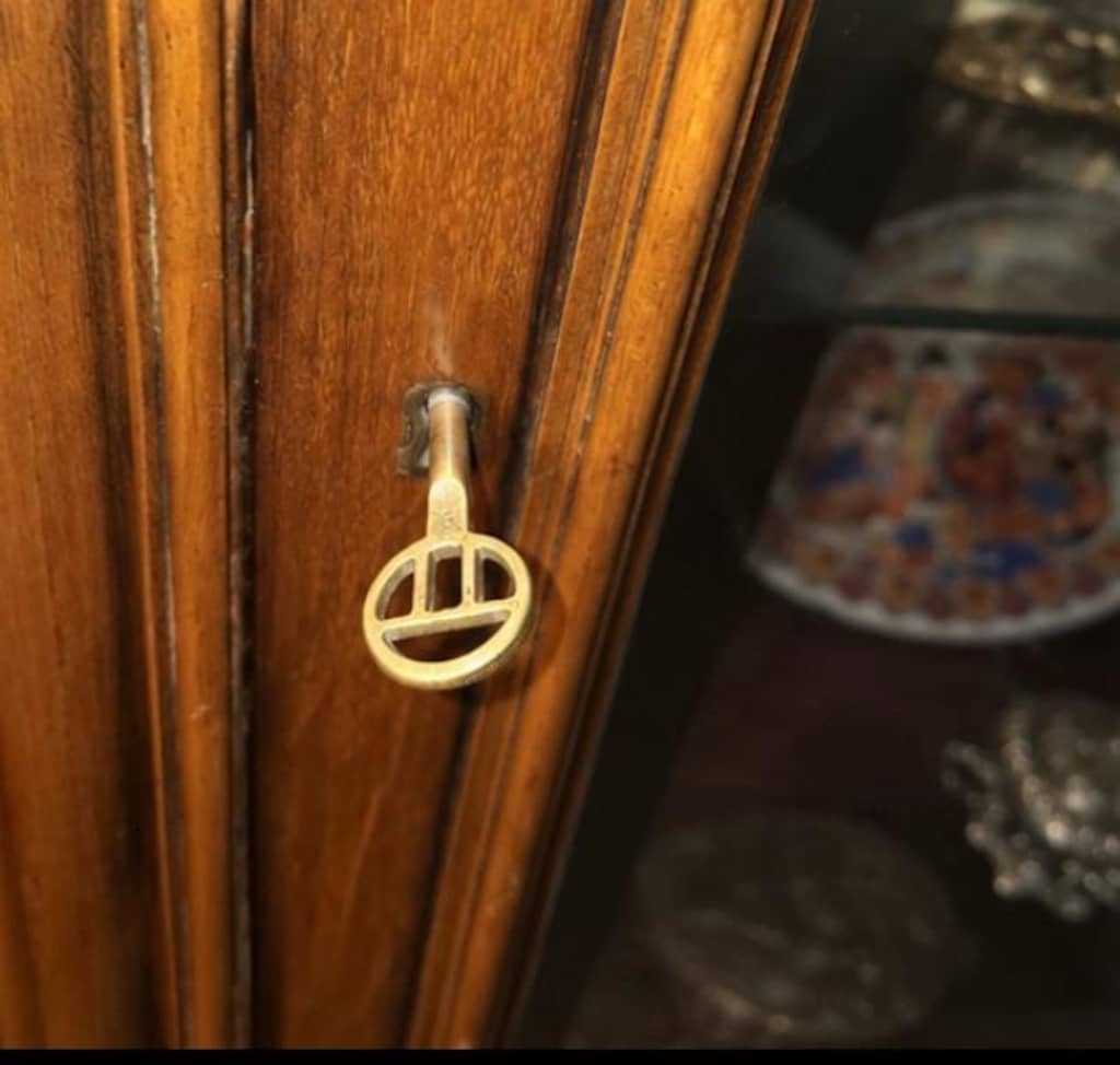 Antika Fransız ceviz gümüşlük - 3