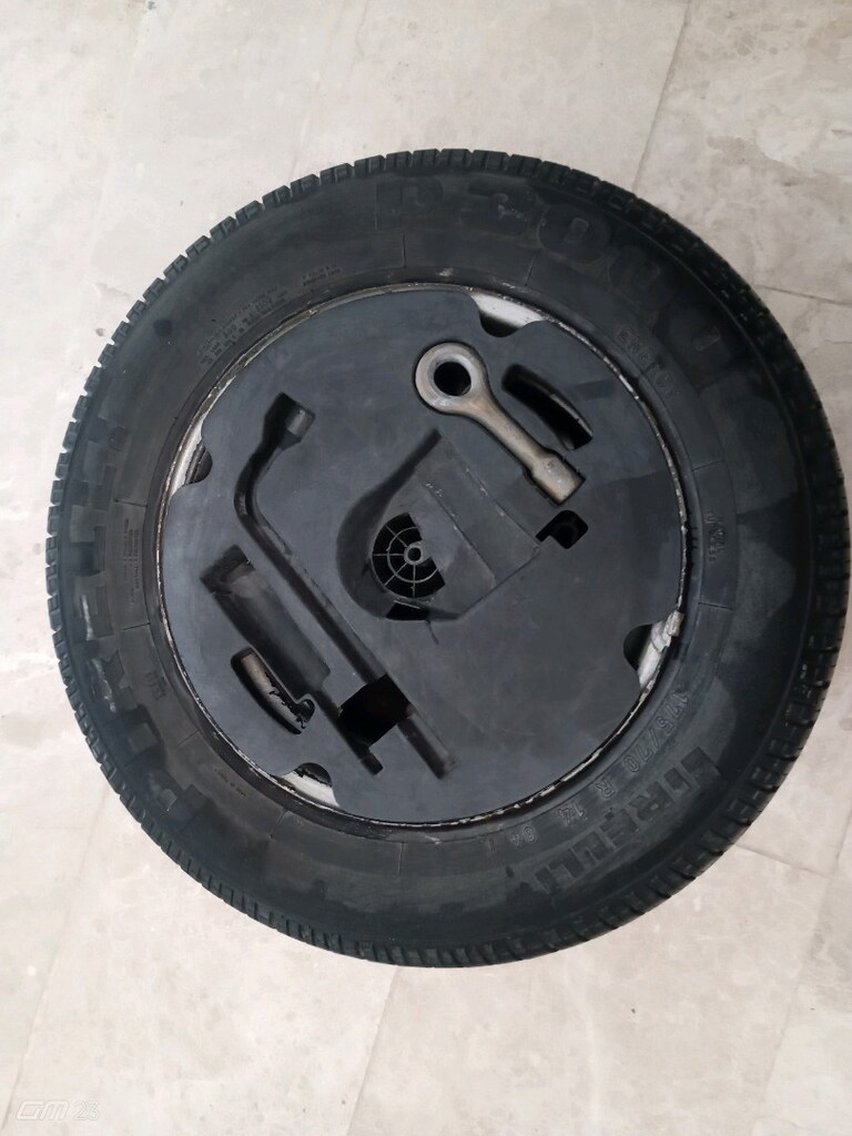 temiz ve sağlam 175x70 R 14 prelli marka stepne jantlı lastik - 8