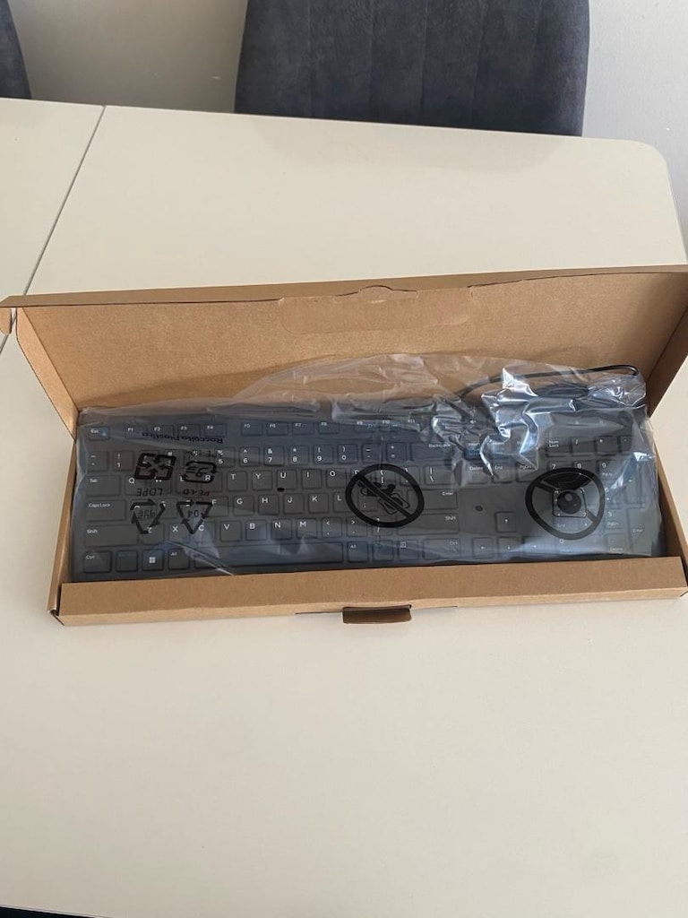 Dell KB216 Multimedia Türkçe (QWERTY) Kablolu Klavye Siyah sıfır kutu - 10