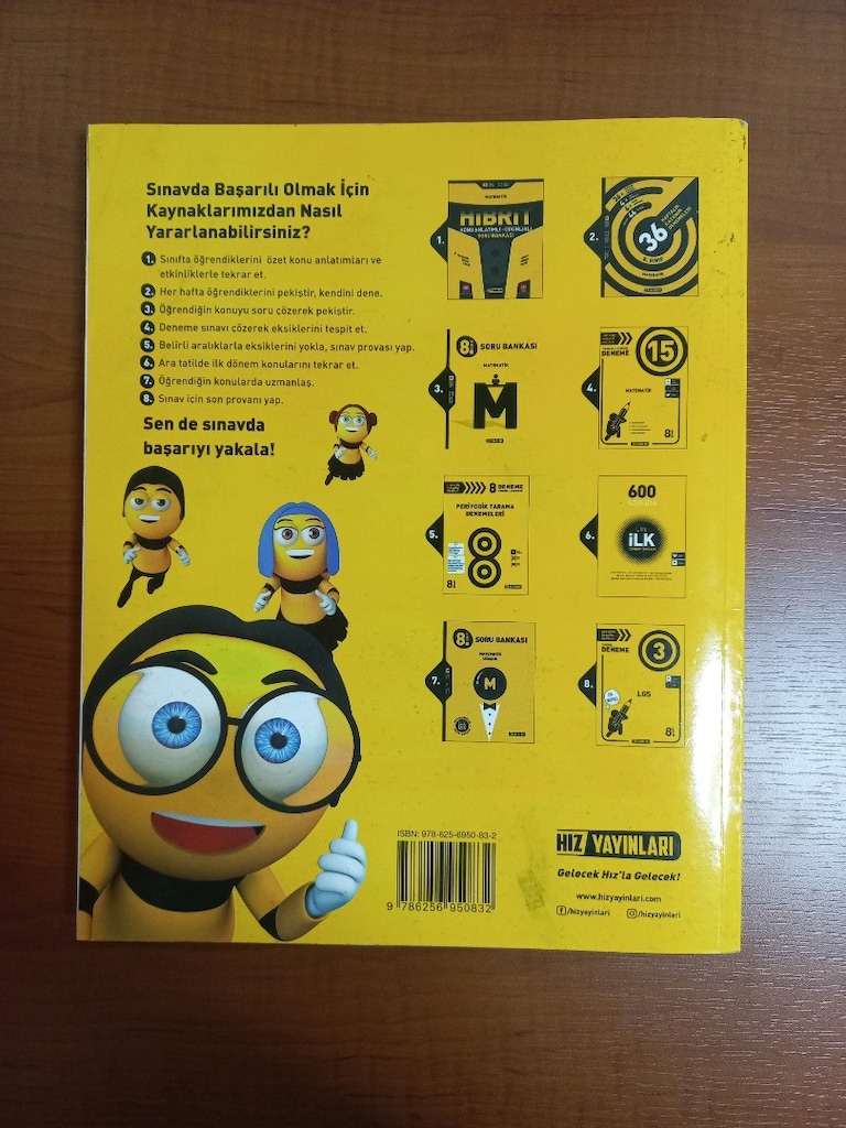 LGS 8. sınıf Matematik soru bankası - 2