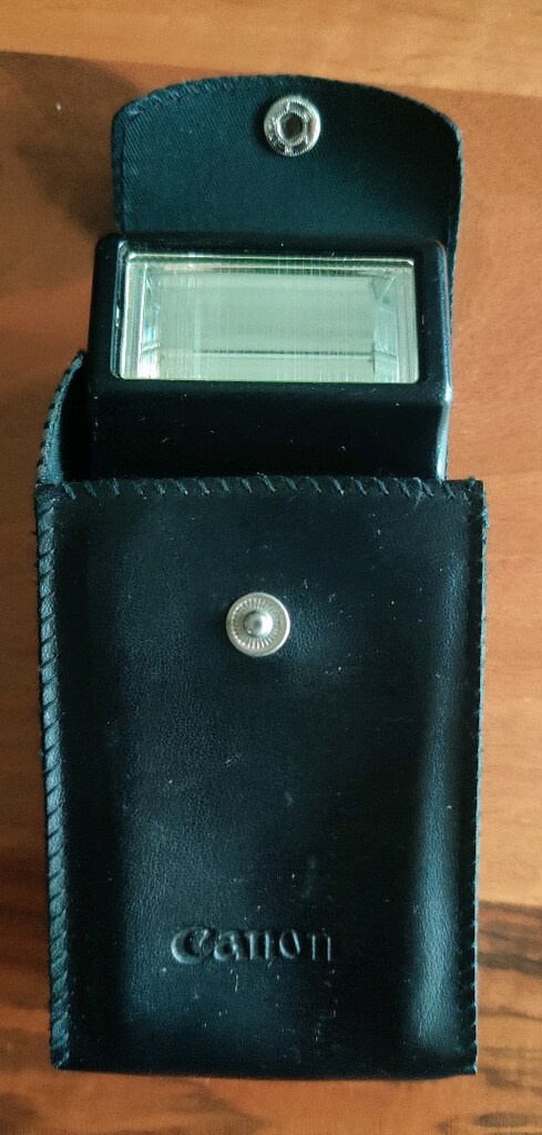 Canon Speedlite 188A Model 35 mm AE-1 A-1 SLR Kameralar için Flaş. - 4
