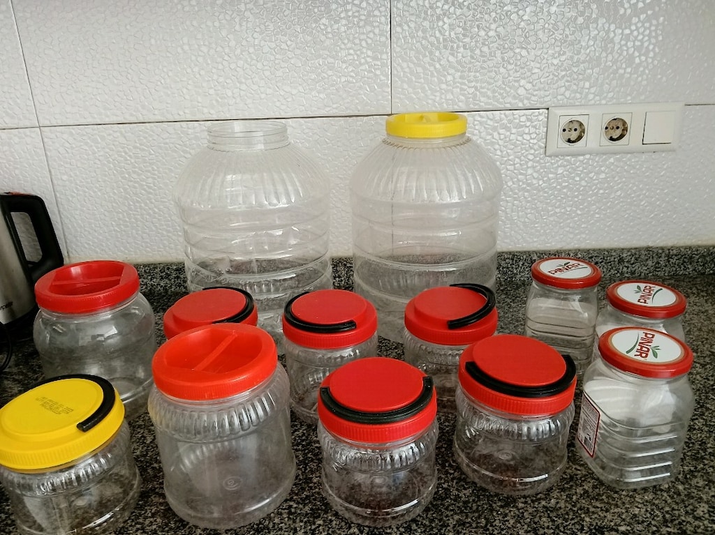 karışık pet bidonlar - 10
