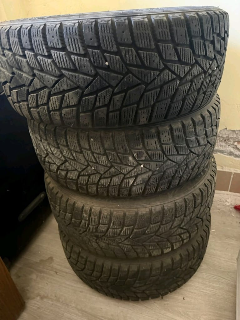 Dunlop kış lastikli Audi jant 17 45 225 - 2