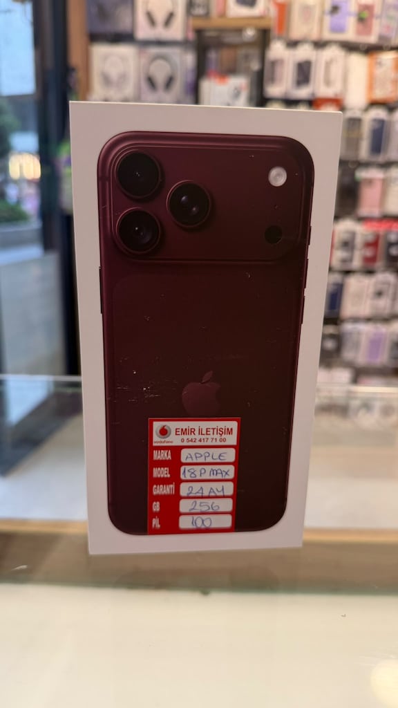 18 PRO MAX 256 GB KAPALI KUTU 24 AY GARANTİLİ - 4