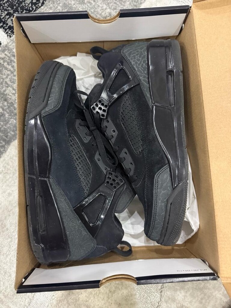 Jordan retro 4 Spizike Low "Black Cat - 2