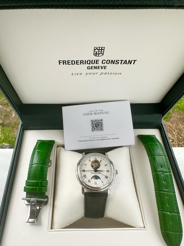 frederique constant classics heart beat moonphase - 10
