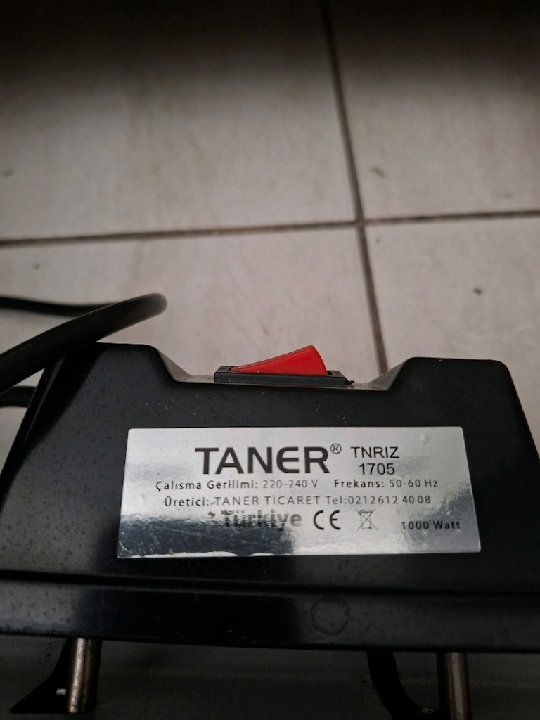 Taner Kebapçı Tipi Kapaklı Elektrikli Izgara / Bakımlı Rezistans - 2