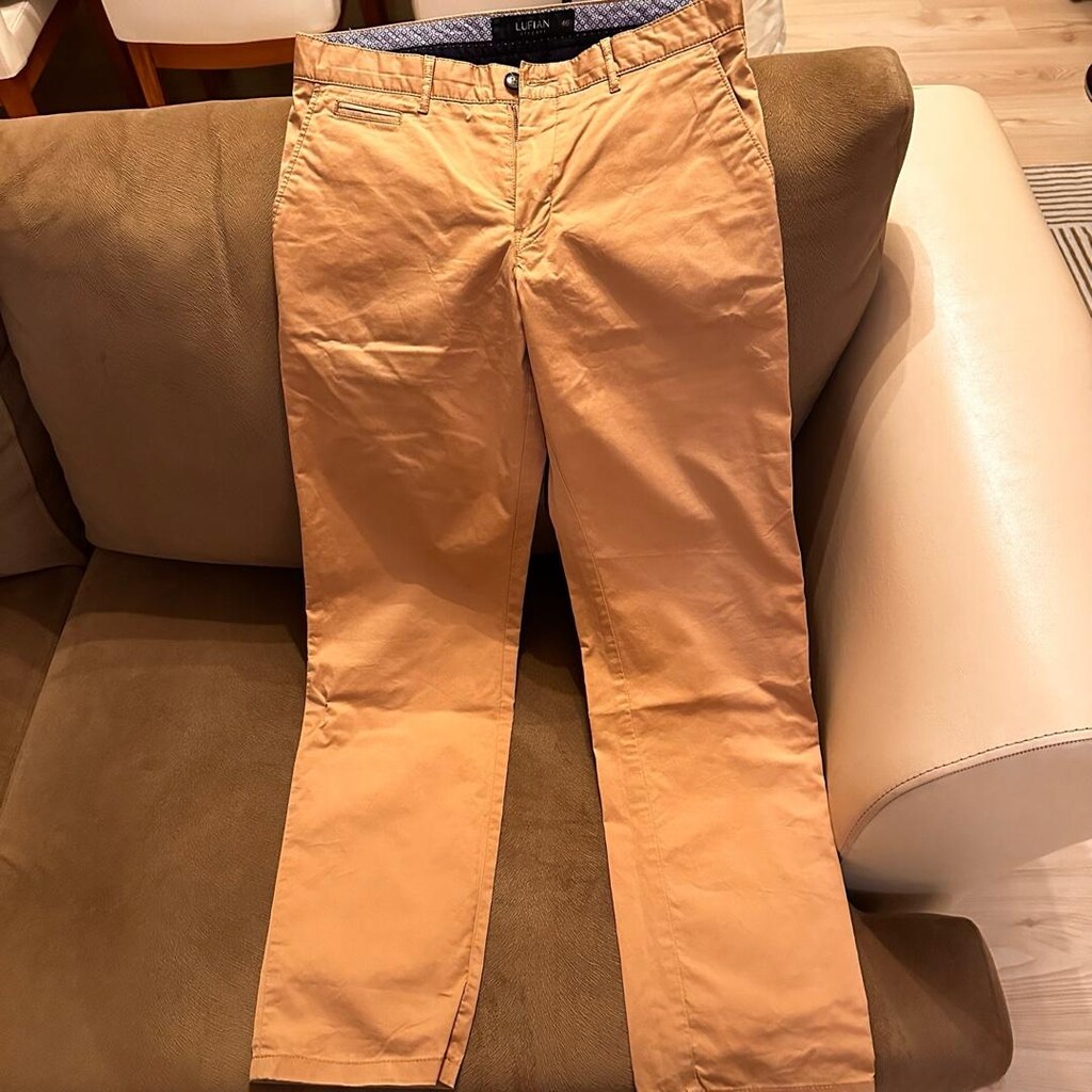 LUFİAN PANTOLON DEVE TÜYÜ RENGİ 46 BEDEN - 4