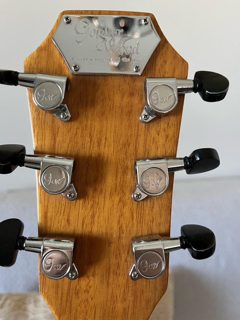 Gopher Wood Elektro Akustik Gitar | Fishman Manyetik | Kılıflı | Temiz - 6