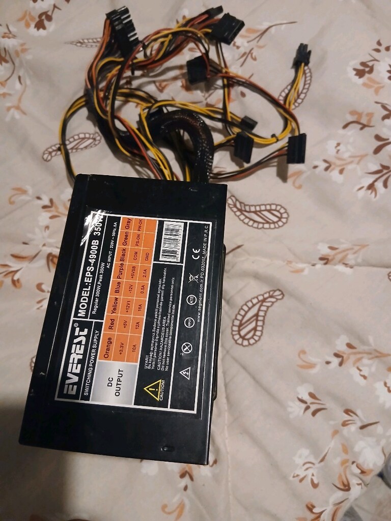 POWER SUPPLY GÜÇ KAYNAĞI 350W BİLGİSAYAR GÜÇ KAYNAĞI - 2