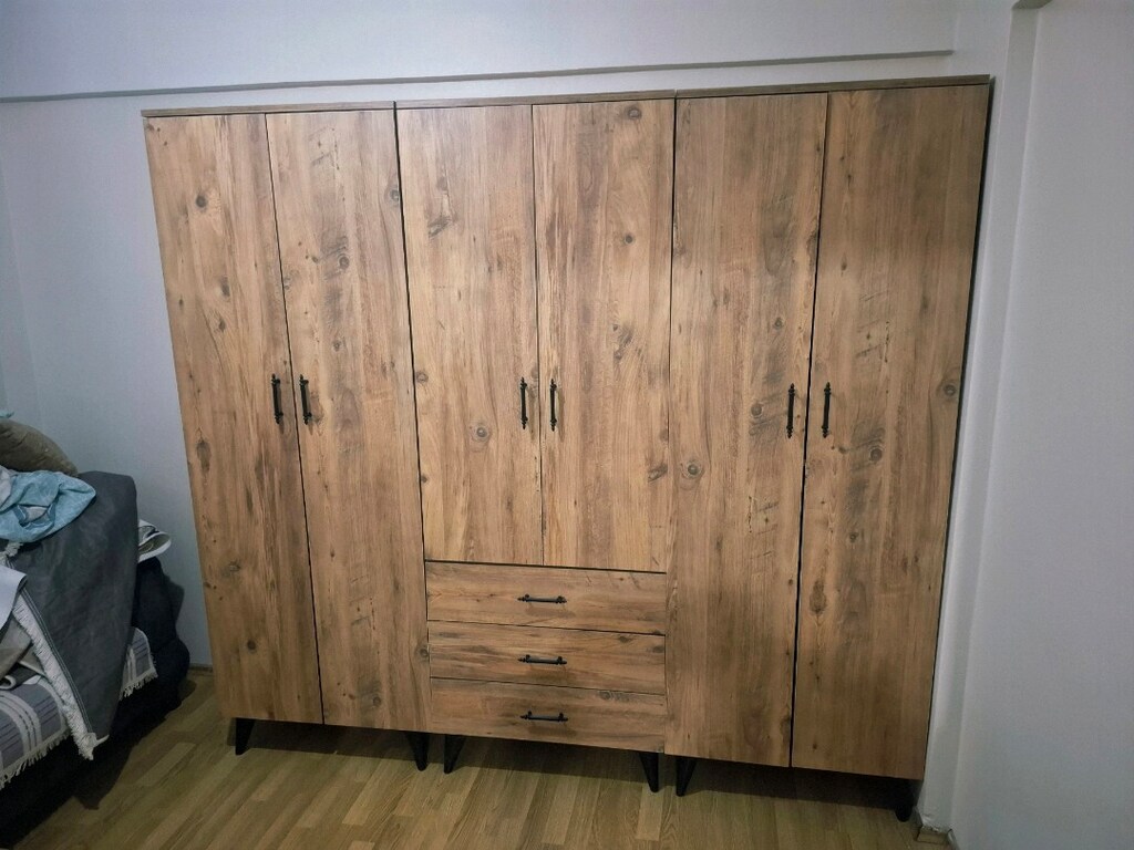 *SIFIR*dolap gardırop elbise dolabı gardolap NAKLİYE BİZDEN - 4