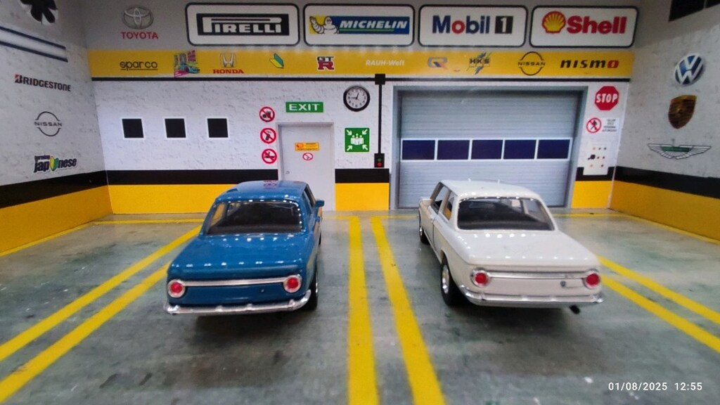 BMW 2002 Tİ MODELİ METAL DİECAST OYUNCAK ARABA - 7