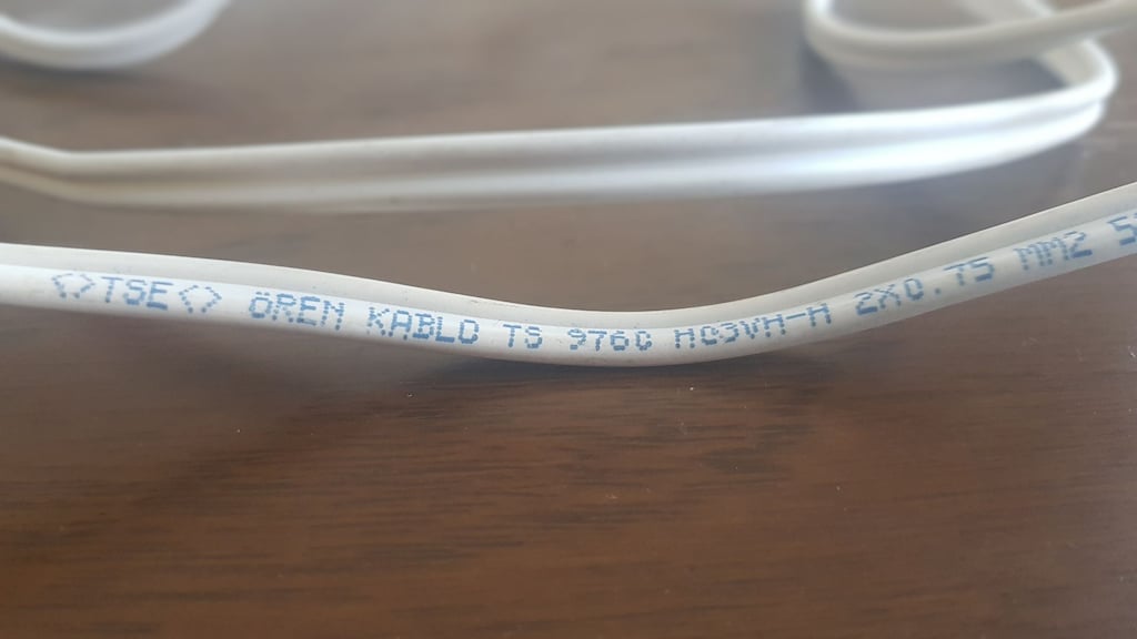 5 metre 2x0,75 Elektrik Kablosu - 4