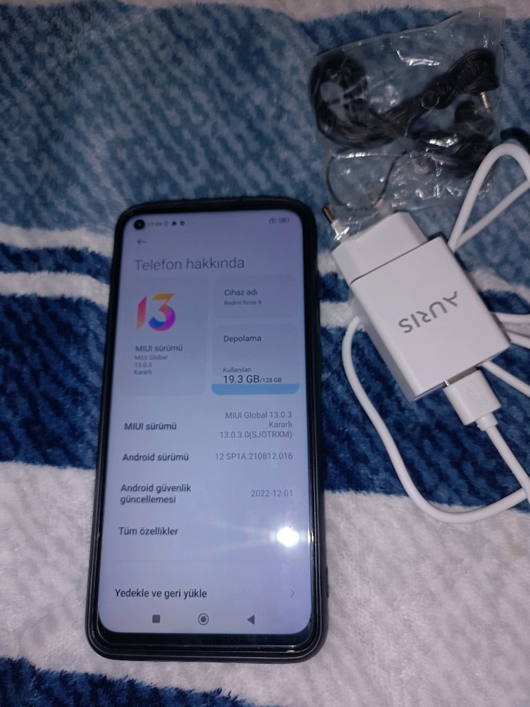 redmi note 9 128gb hafıza 6gb ram hafıza yurtiçi cihazı - 9