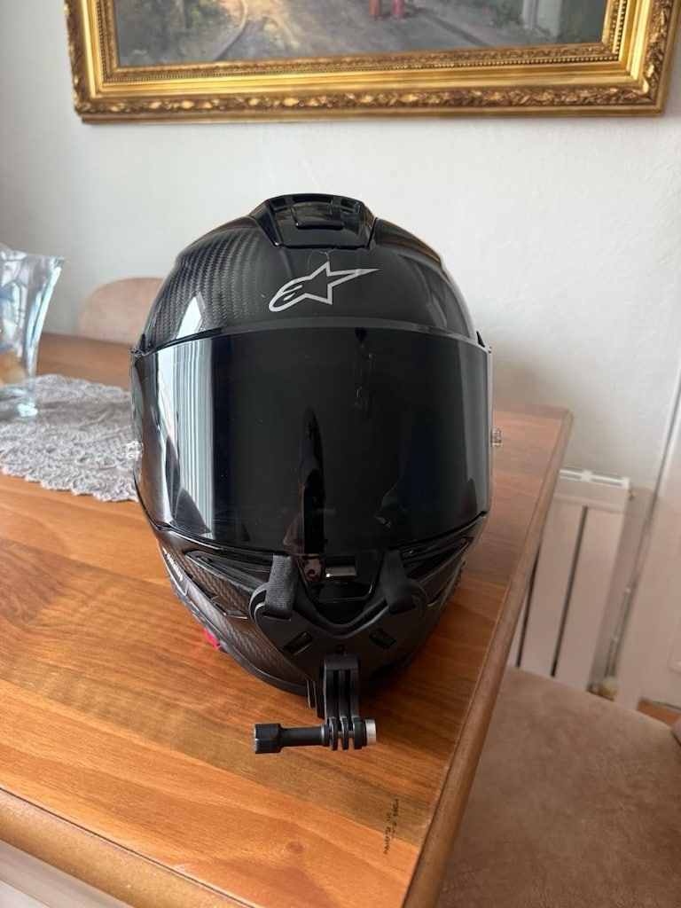 Alpinestars supertech R10 carbon spor kask L beden - 6