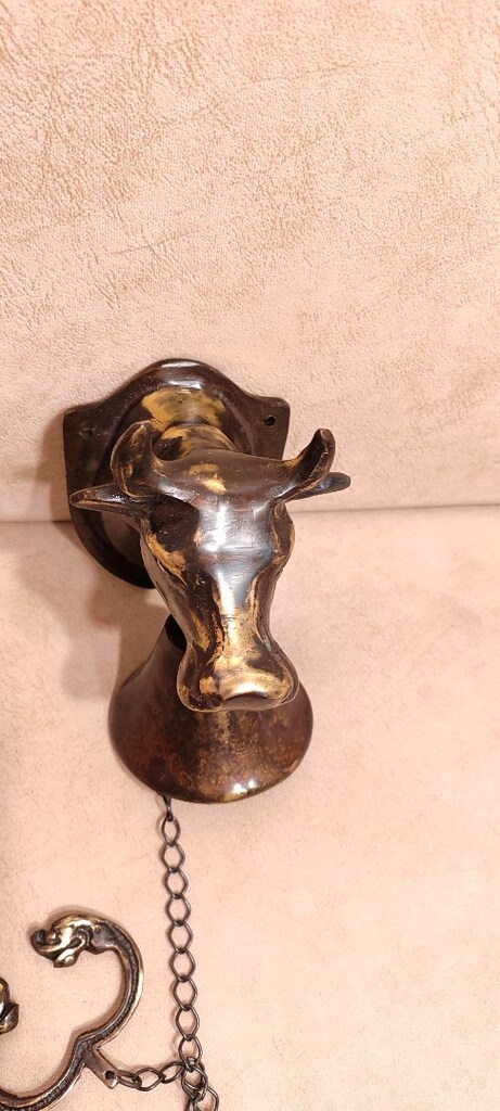 Avrupa Ağir Bronz Boğa Çanı - 4