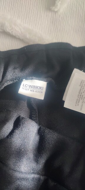 LCW yırtmaçlı tayt pantalon