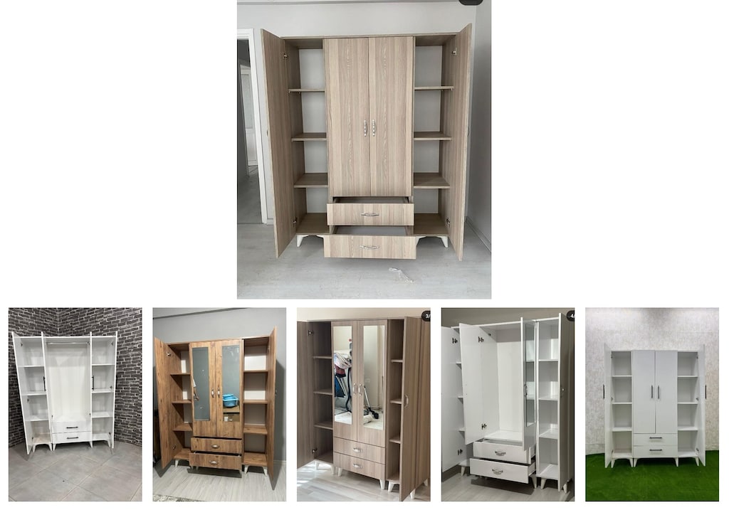 4 kapaklı elbise dolabı ejztrjtnpq - 6