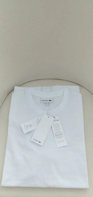 Orijinal Lacoste erkek basic tişört