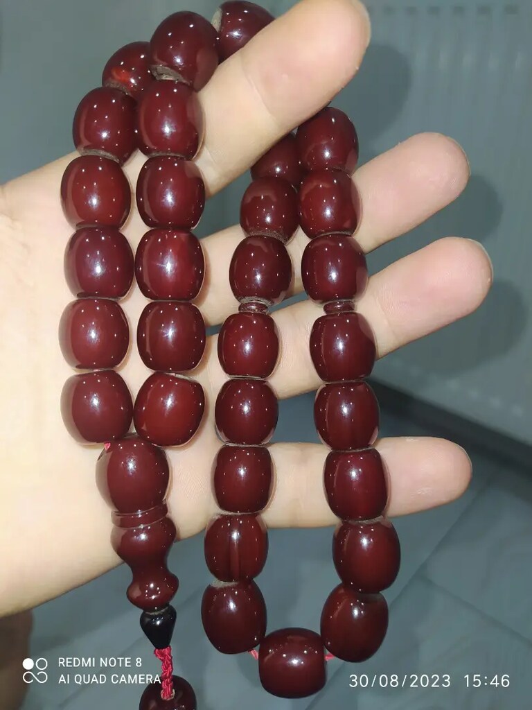 Sıkma kehribar tesbih - 3