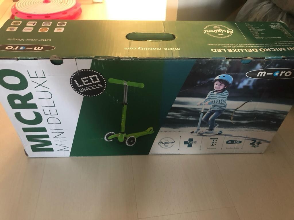 Scooter Micro Mini Deluxe Işıklı Tekerlekli - 5