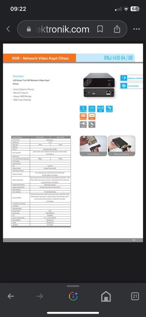 Karel network kayıt cihazları - 10