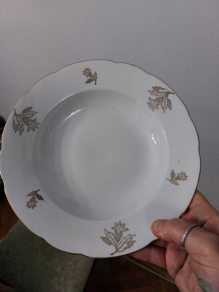 ANTIKA DAMGALI YURT DIŞI 5 ADET YEMEK TABAĞI - 2