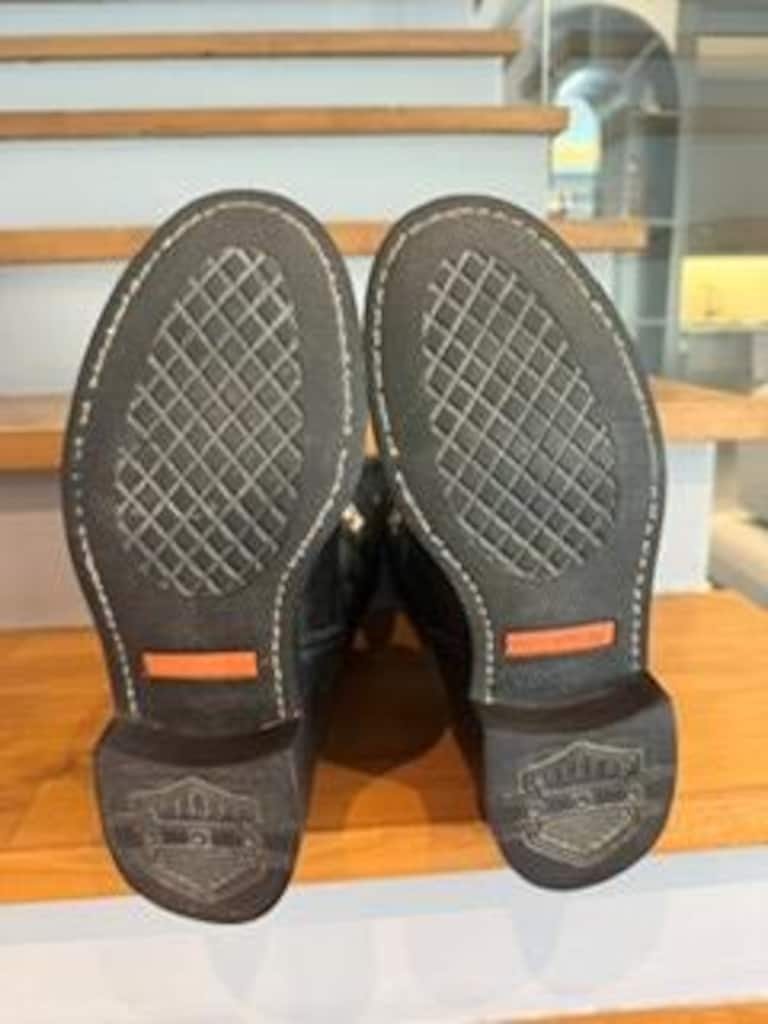 Harley-Davidson Orijinal Deri Motosiklet Botu – Siyah – 41 Numara - 5