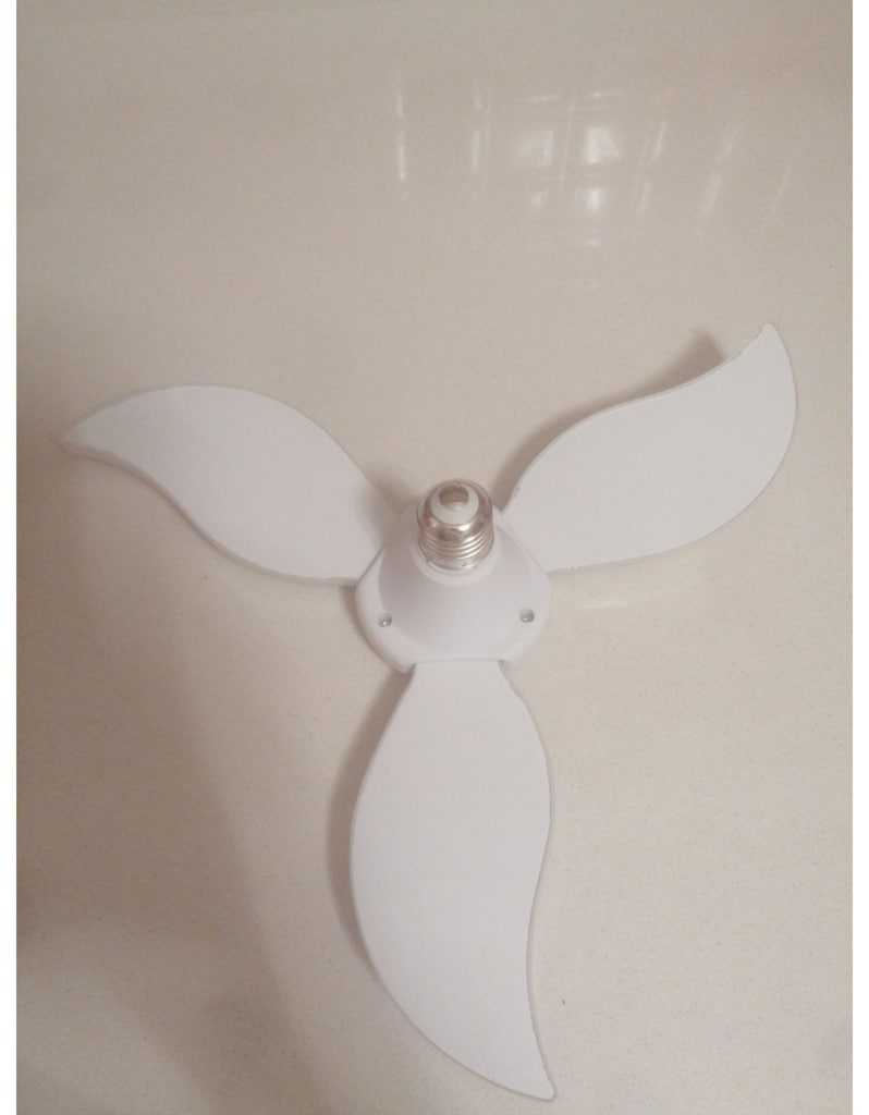 3 ADET KİALED 30W MANGO PERVANE LED AMPUL BEYAZ IŞIK 2700 LÜMEN - 10