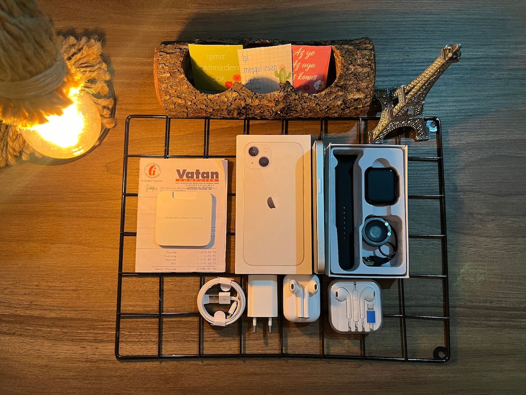 GARANTİLİ İPHONE 13 WHİTE - 8