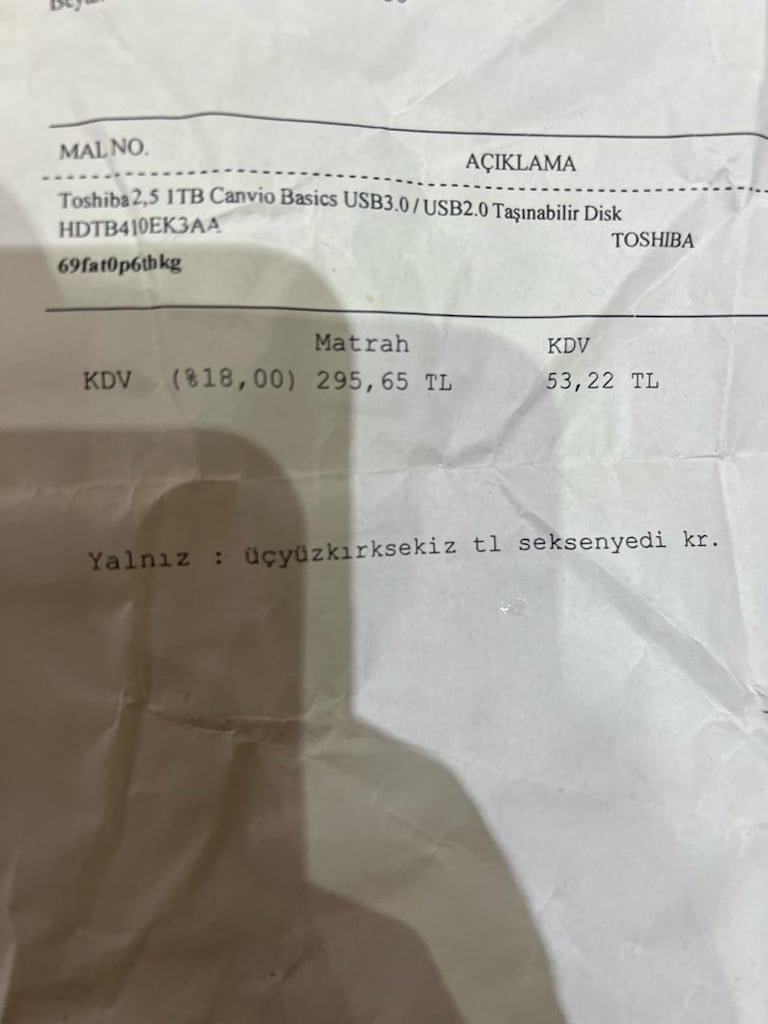 orjinal laptop çanta fatura vs mevcut - 2