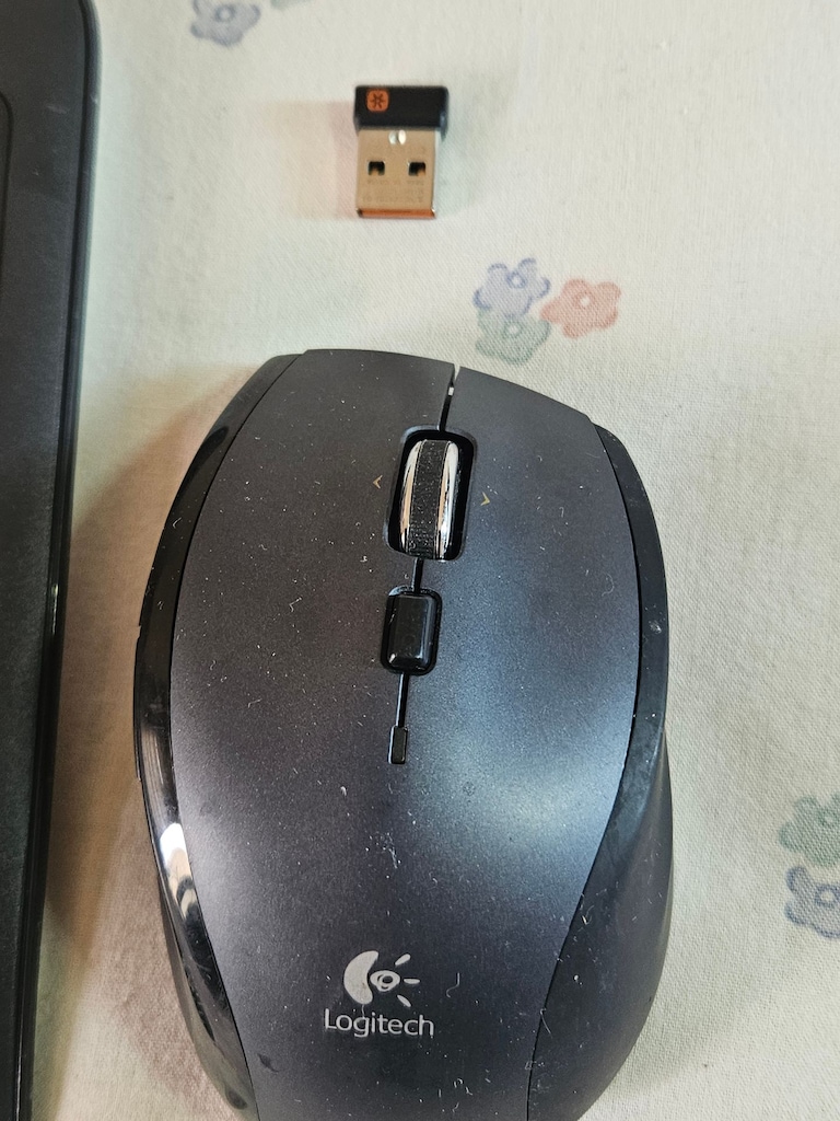 Logitech K540 kablosuz klavye fare M705 mause seti, - 3