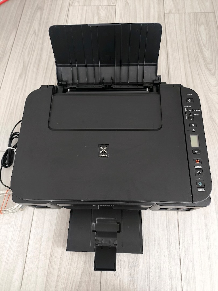 Canon Pixma G3411 Wi-Fi + Tarayıcı + Fotokopi Renkli Çok Fonksiyonlu
