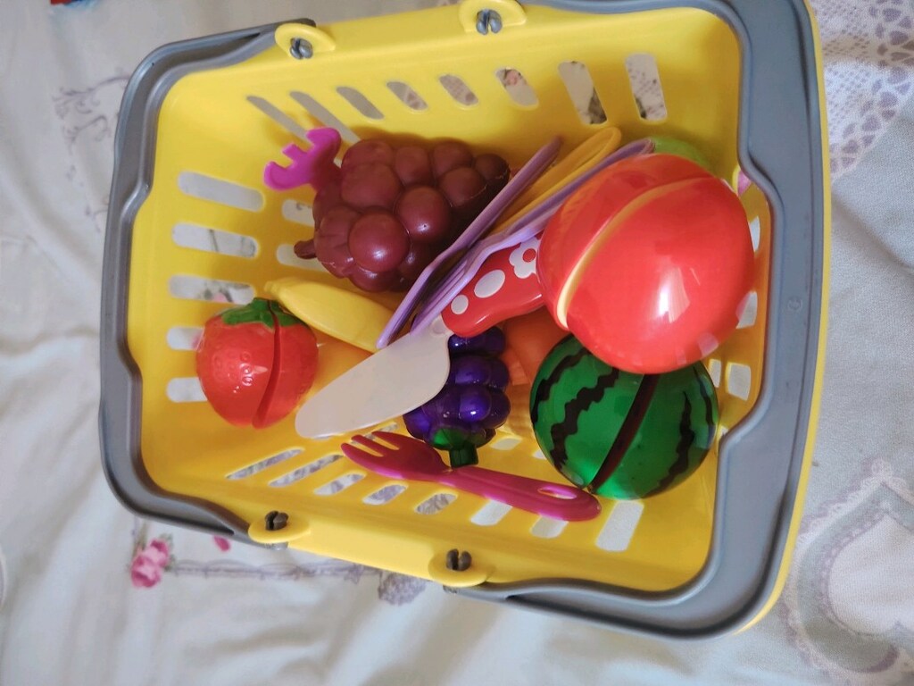 Plastik kesmeli meyve sepeti - 3