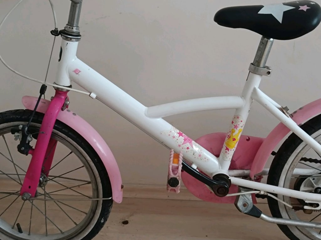 Decathlon Btwin Çocuk Bisikleti 16 jant 4-7 Yaş Çocuk Bisikleti Kız - 5