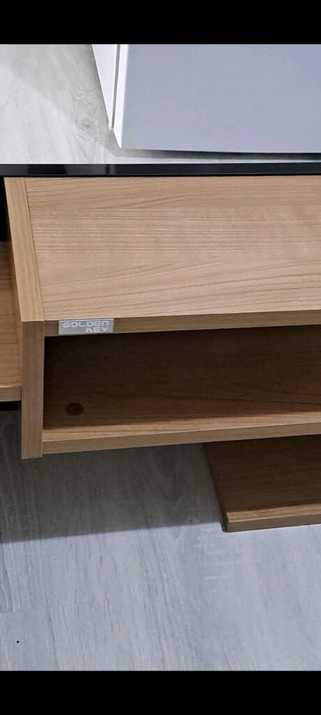 Modern raf , gözlü raf Mdf.marka 130 - 35 cm ölçülerde 800 tl - 6