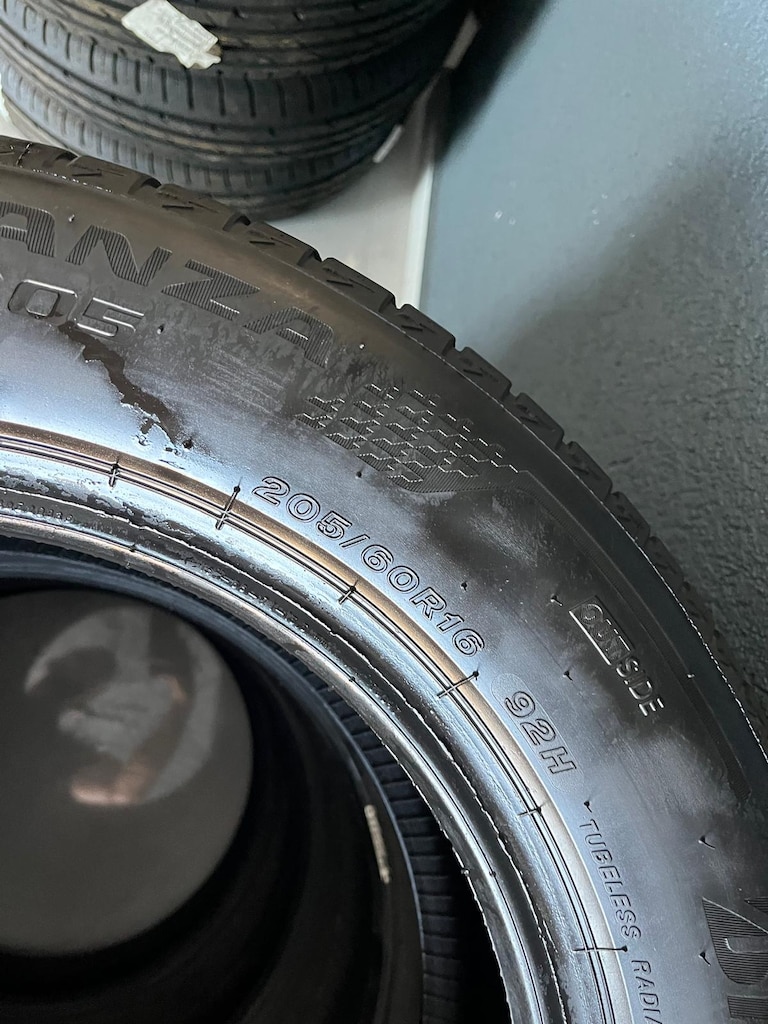 205 60 16 BRIDGESTONE YAZLIK TAKIM AZ KULLANILMIŞ TEMİZ - 6