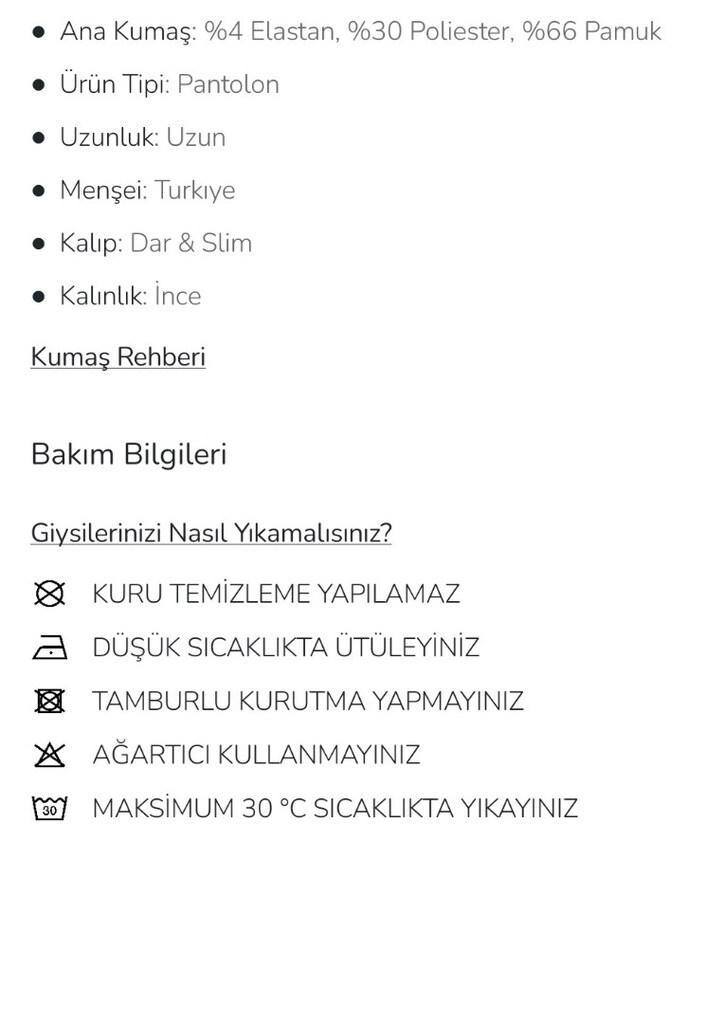 LCW erkek Taş rengi classic pantolon 28/33 beden - 4