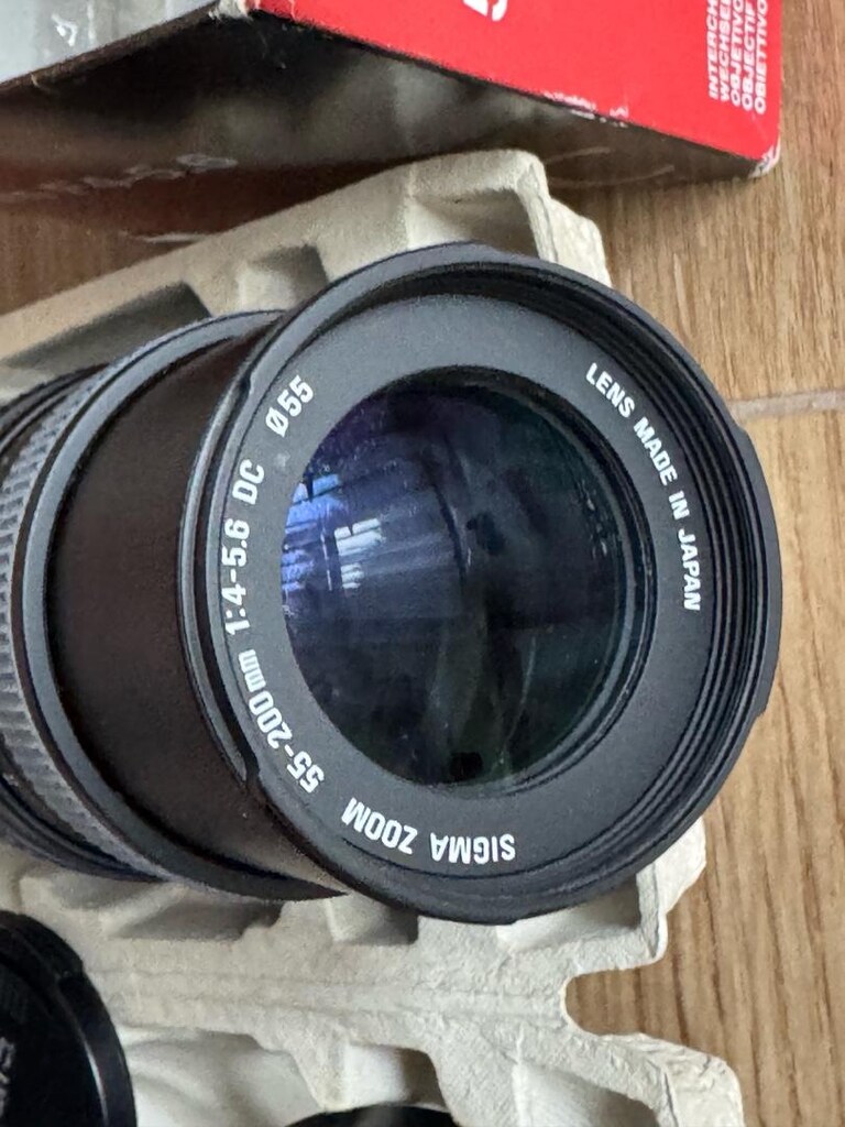 sigma 55-200mm telefoto lens canon uyum - 2
