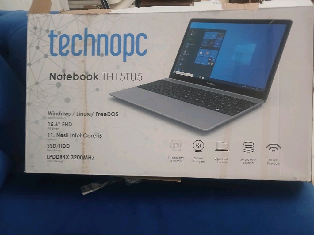 technopc notebook TH15TU5 LETTOP AÇIKLAMAYI OKUMAYI UNUTMAYIN! - 4