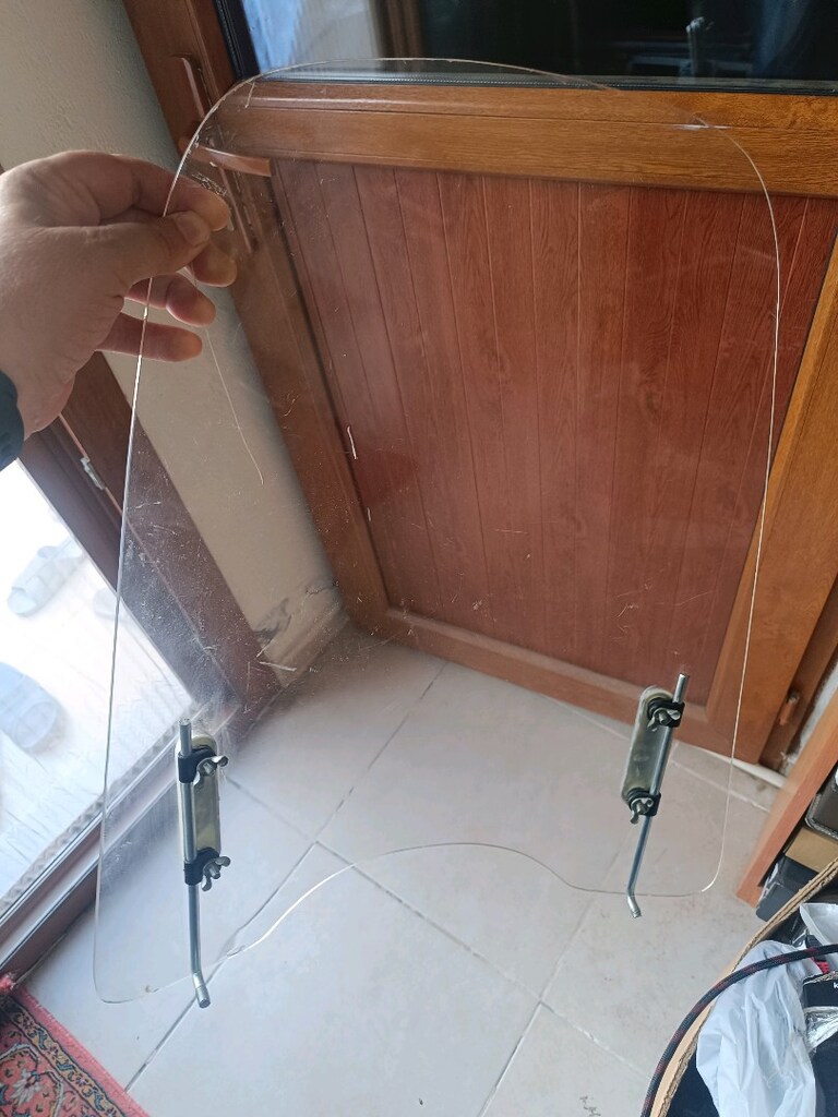 Motorsiklet ön Şeffaf Koruma Paneli - 3