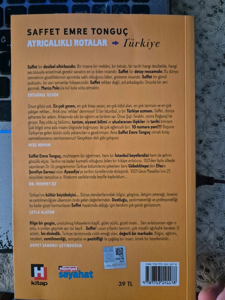 Saffet Emre Tonguç - Ayrıcalıklı Rotalar Türkiye - 2