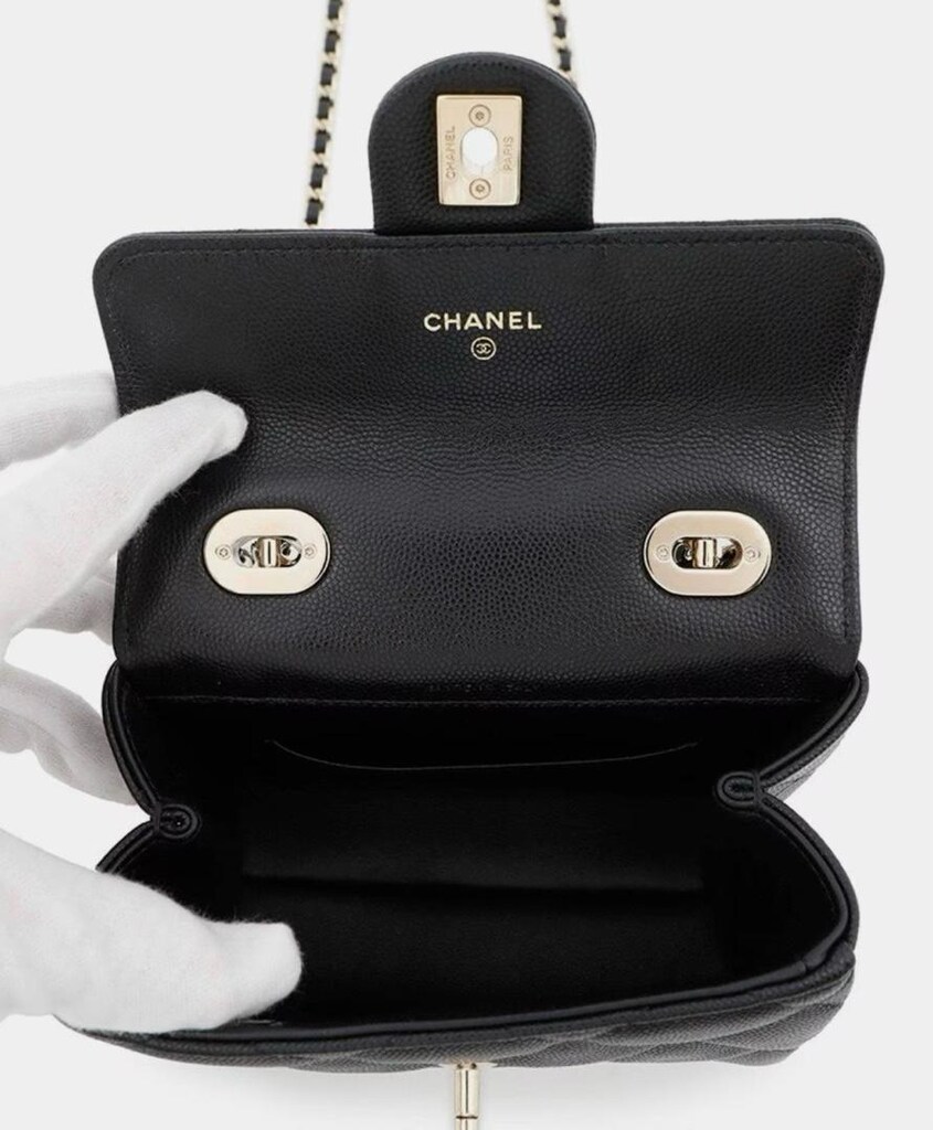 Chanel Retro Twist Siyah Çanta - 3